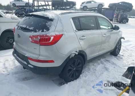 2011 Kia Sportage Ex из США, поврежденный, VIN KNDPCCA20B7085665